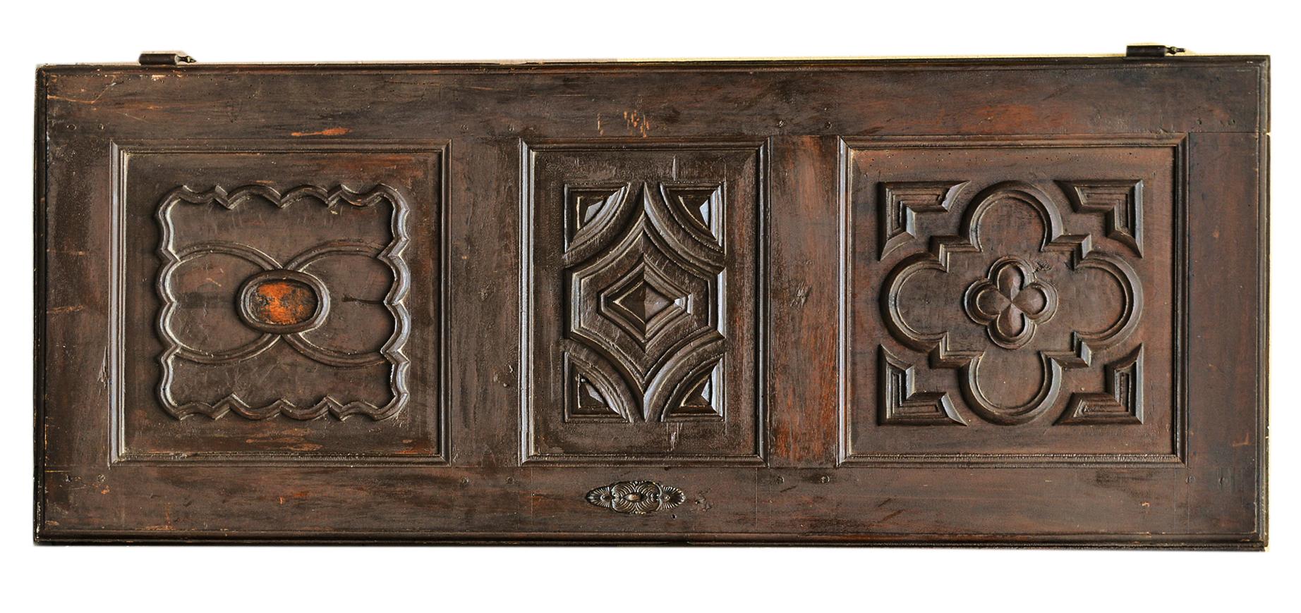 Italian  Baroque Walnut Doors, Suitable for Pair of Head Boards or Cupboard