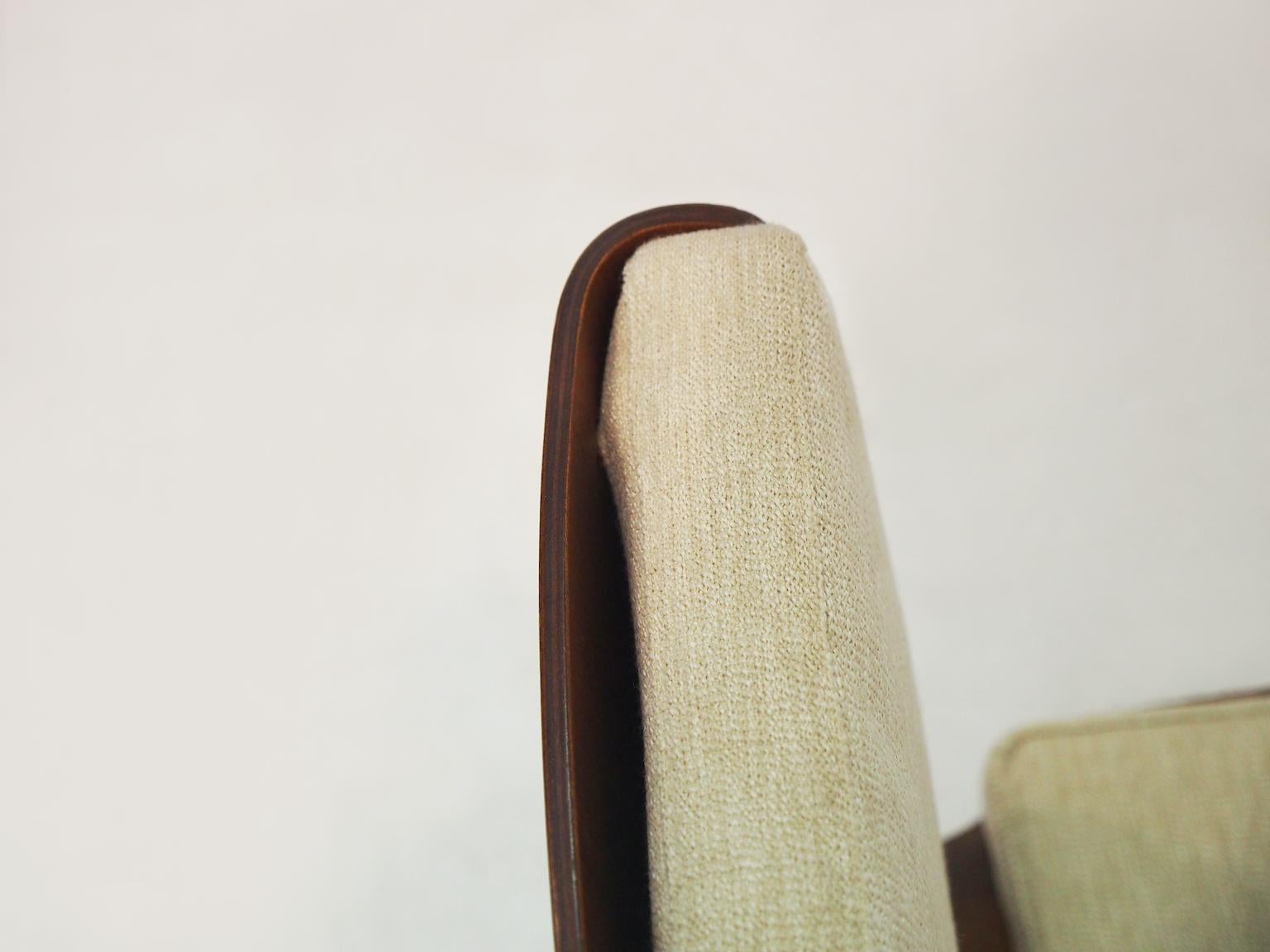 Paar Barovero Italienische Modernistische Holzbeistellstühle im Angebot 6