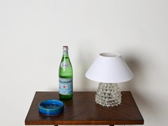 Paire de lampes de table en verre Rostrato de Murano, Italie, années 1940