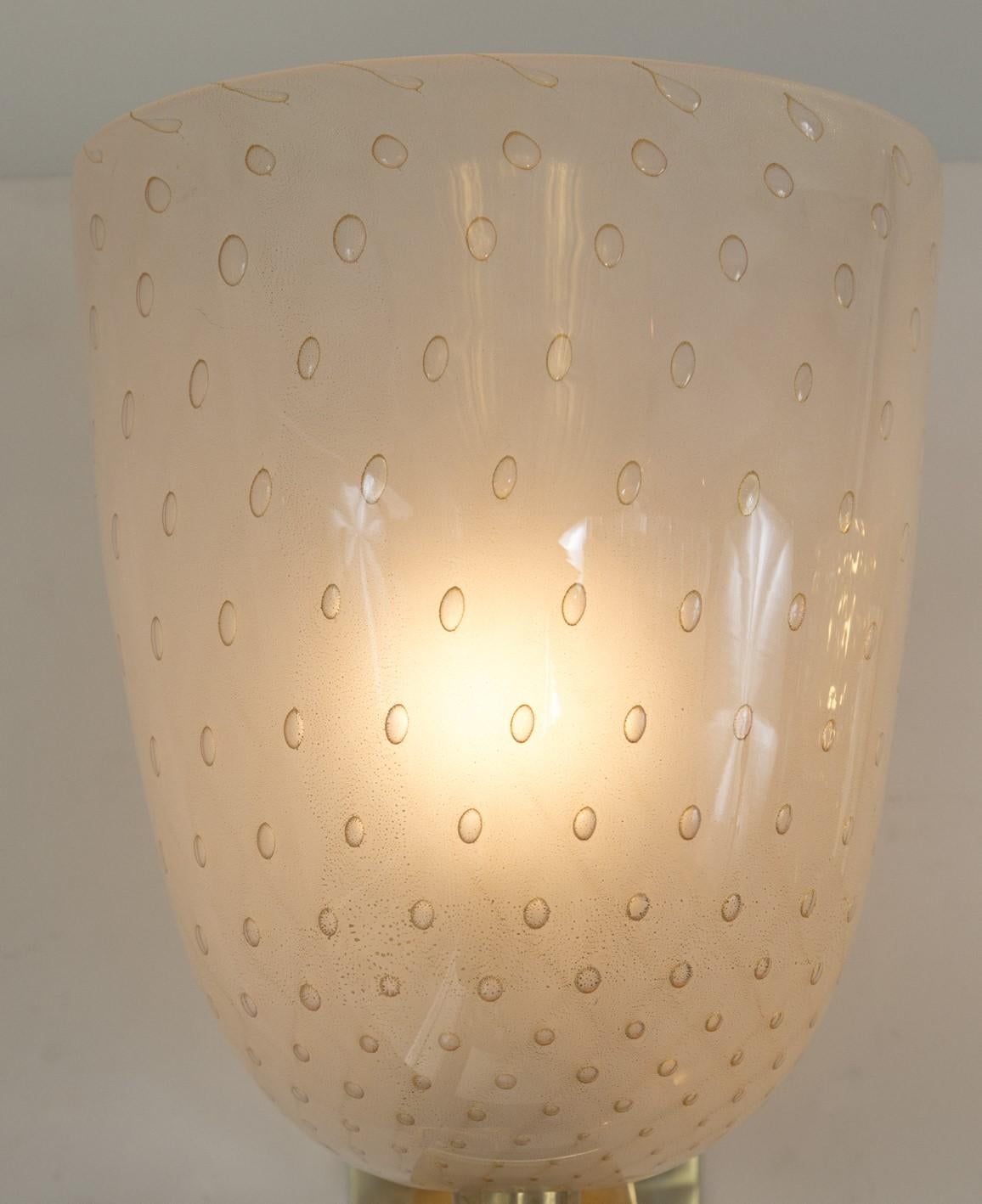 Pair of Barovier Style Wall Lights, Contemporary, UL Certified For Sale 4