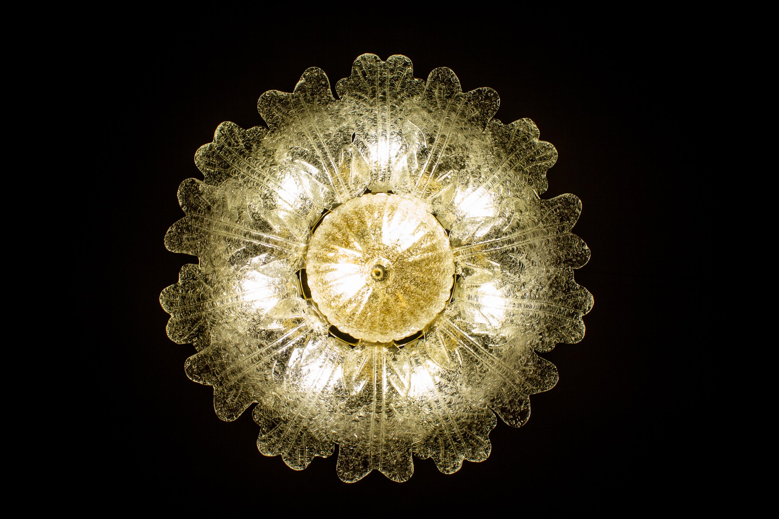 murano glass ceiling lights