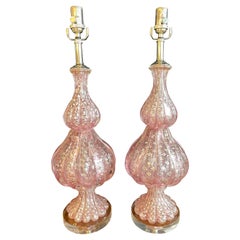 Pair of Barovier
Toso Murano Glass Lamps Lucite Base Pair of Barovier
Toso Murano Glass Lamps Lucite Base