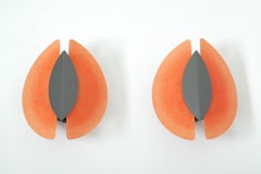 Paire d'appliques ou de plafonniers Barovier&Toso Glassa par Rodolfo Dordoni