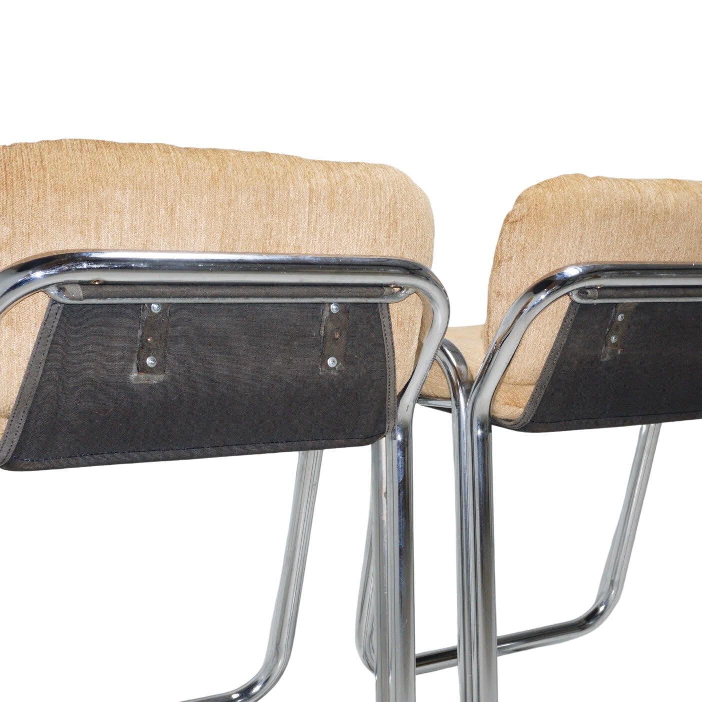 Late 20th Century Pair of Barstools by Jerry Johnson, 1970s