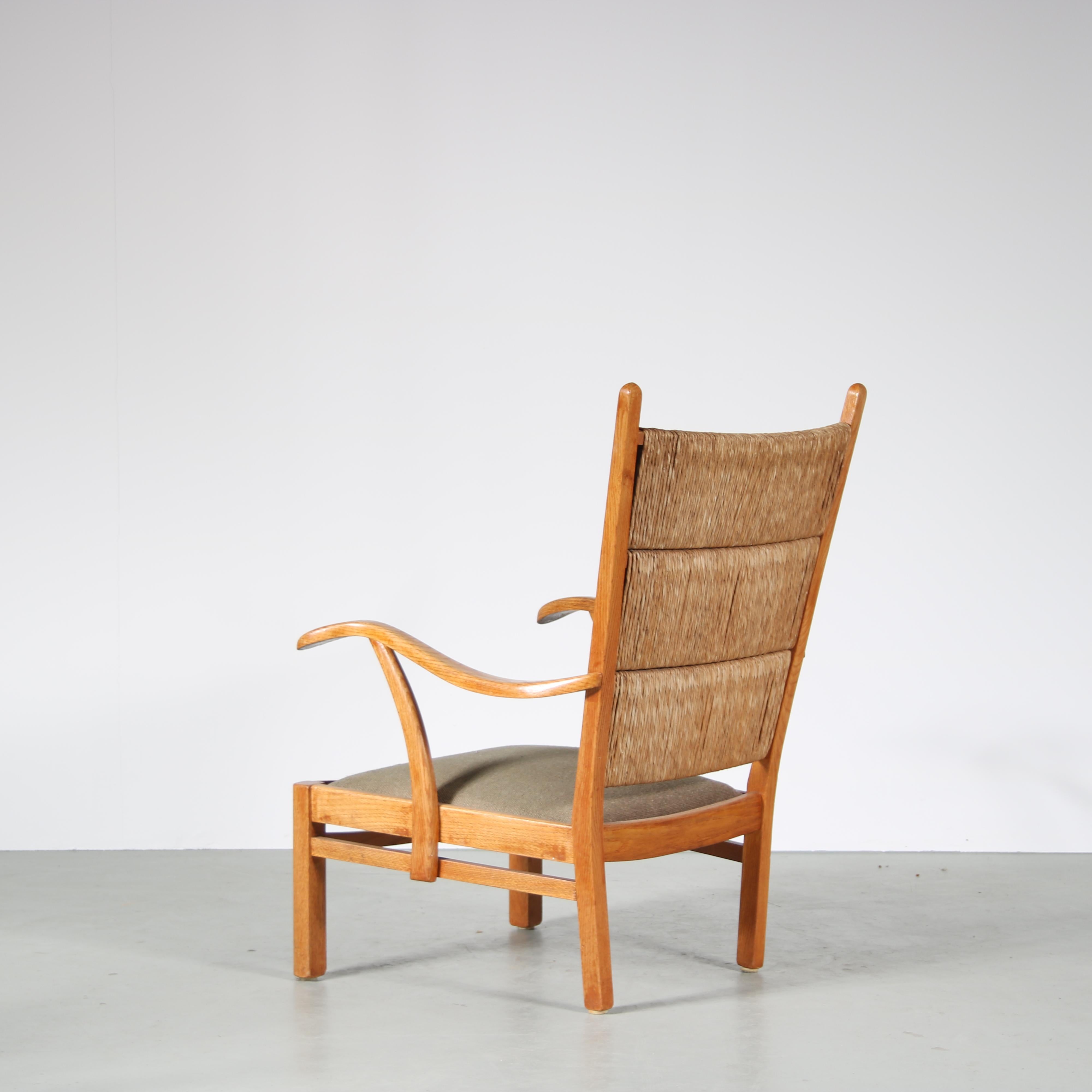 Pair of Bas Van Pelt Lounge Chairs for MyHome, Netherlands, 1950 3