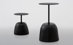 Pair of Basalto Table by Imperfettolab