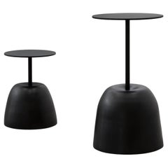 Ein Paar Basalto-Tische von Imperfettolab