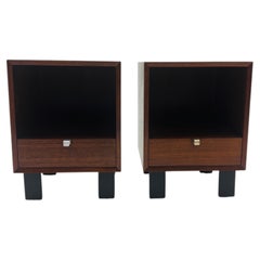 Coppia di comodini "Basic Cabinet Series" di George Nelson per Herman Miller