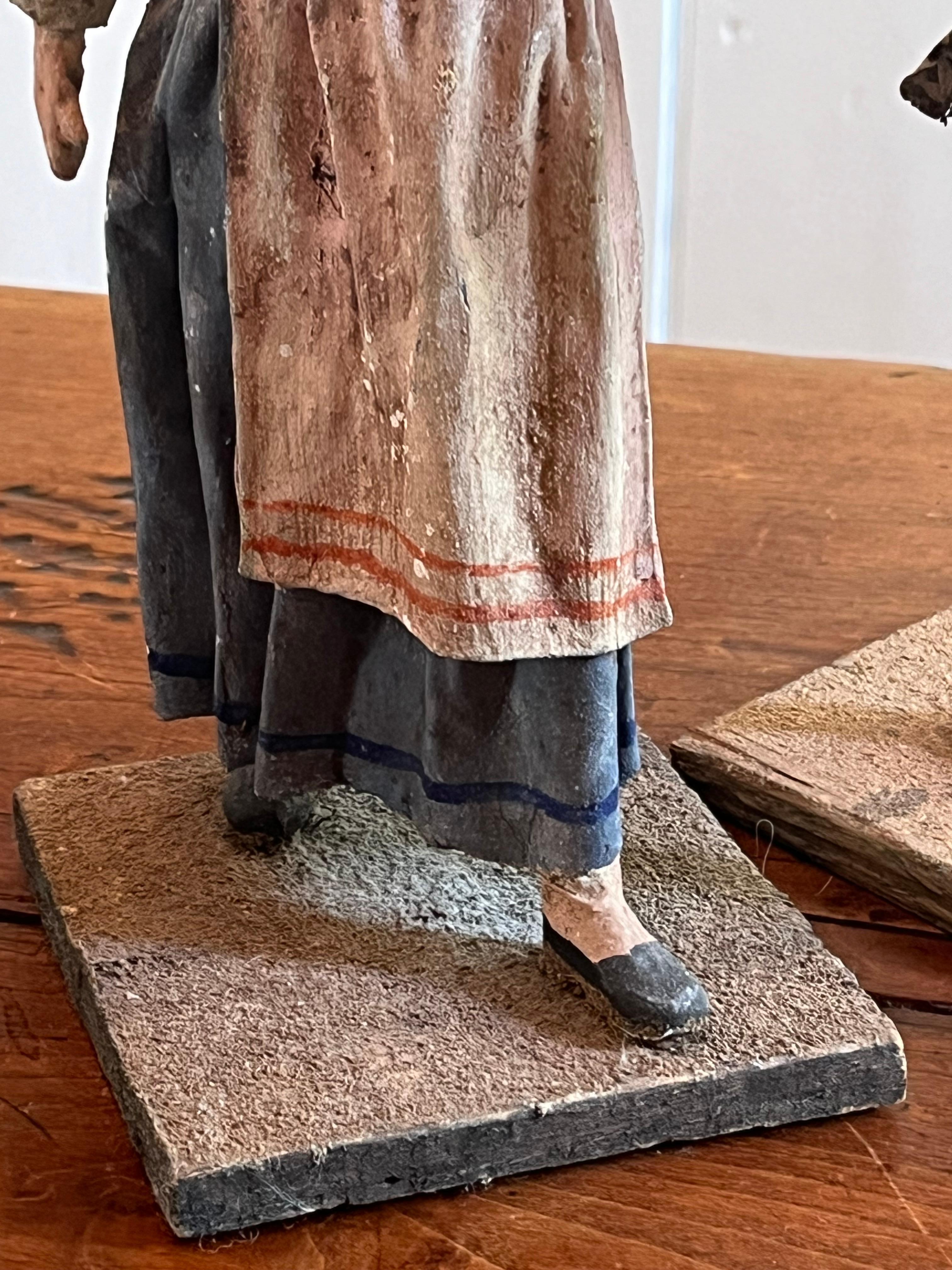 Pareja de Figuras de Creche 