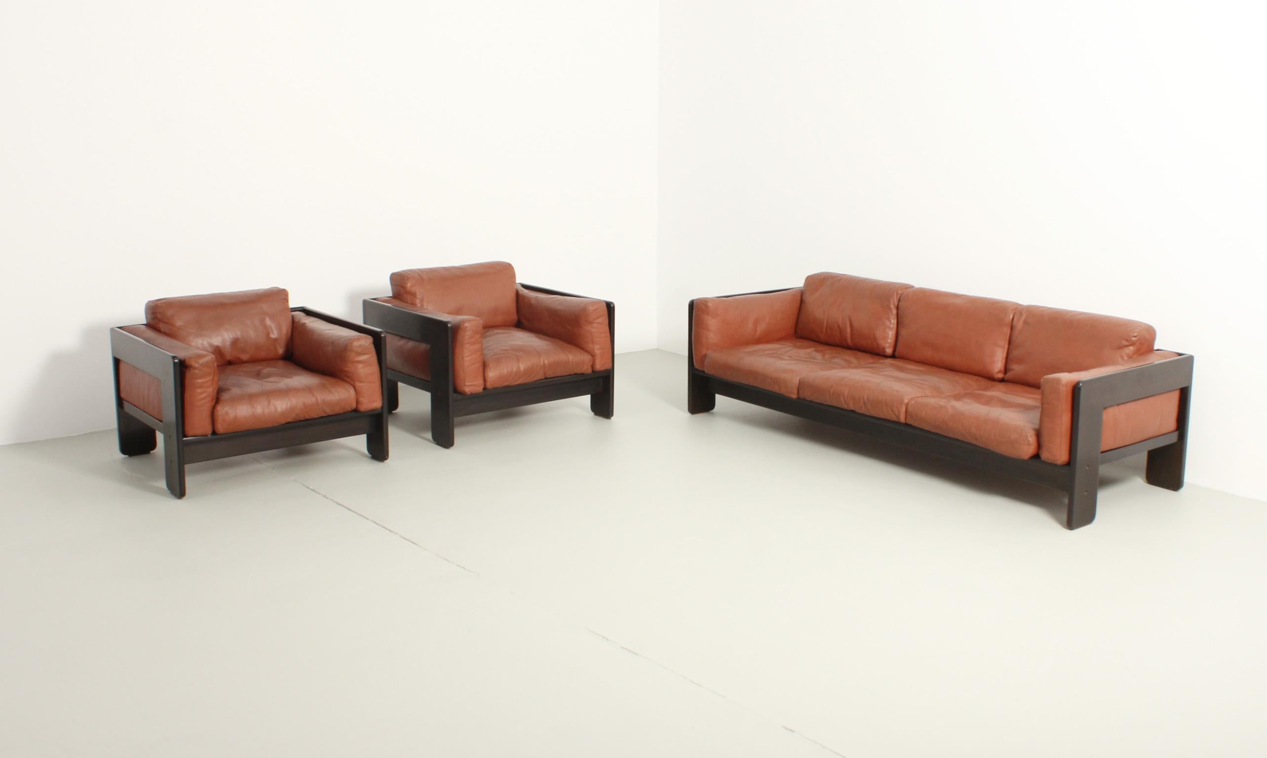 Pareja de Sillones Bastiano de Tobia Scarpa para Gavina, 1960 3
