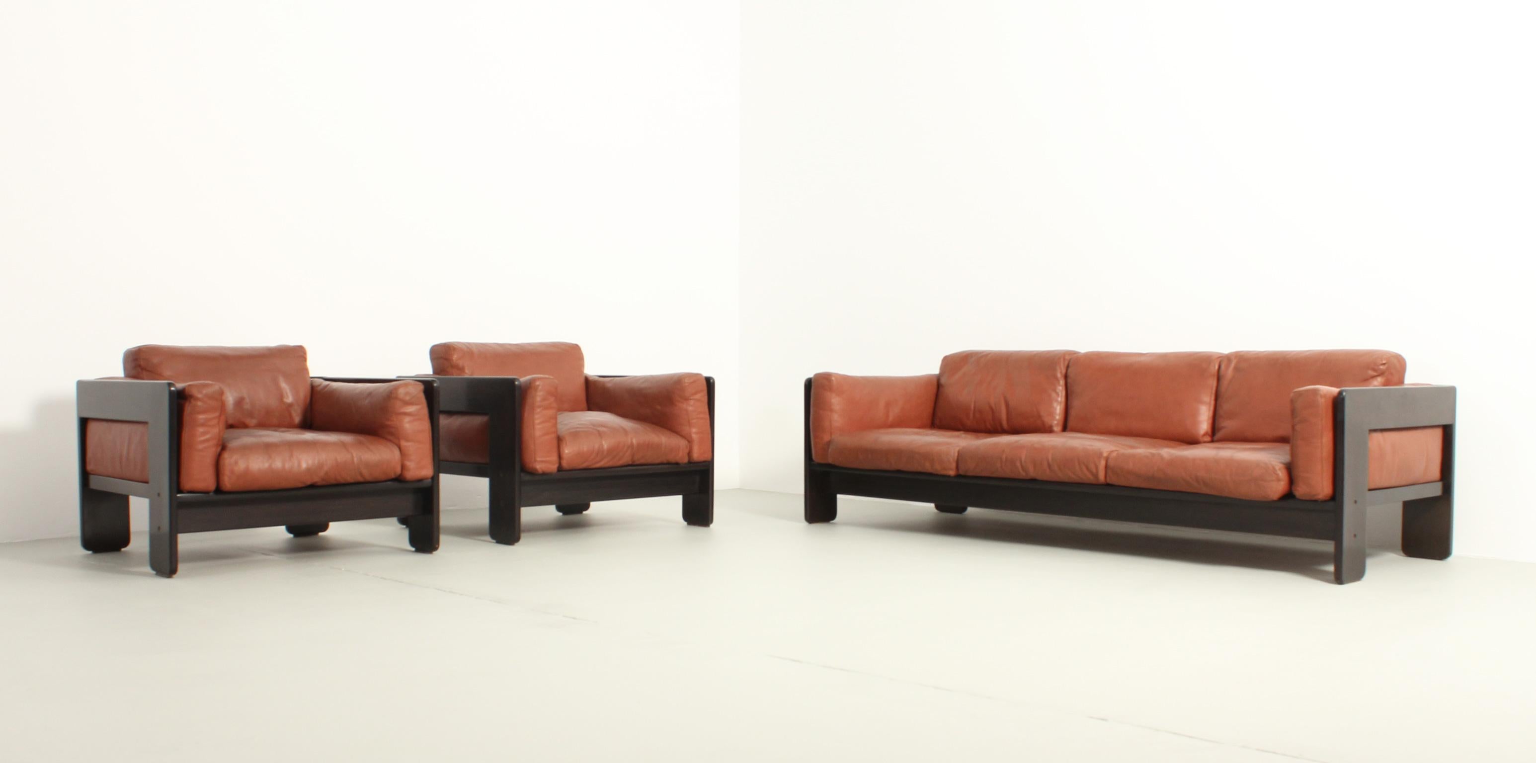 Pareja de Sillones Bastiano de Tobia Scarpa para Gavina, 1960 2