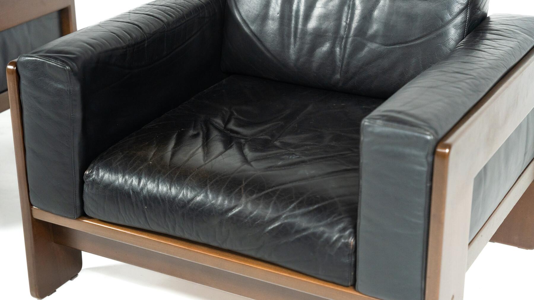 Pair of Bastiano Armchairs by Tobia Scarpa for Knoll, Italy, 1962 en venta 3
