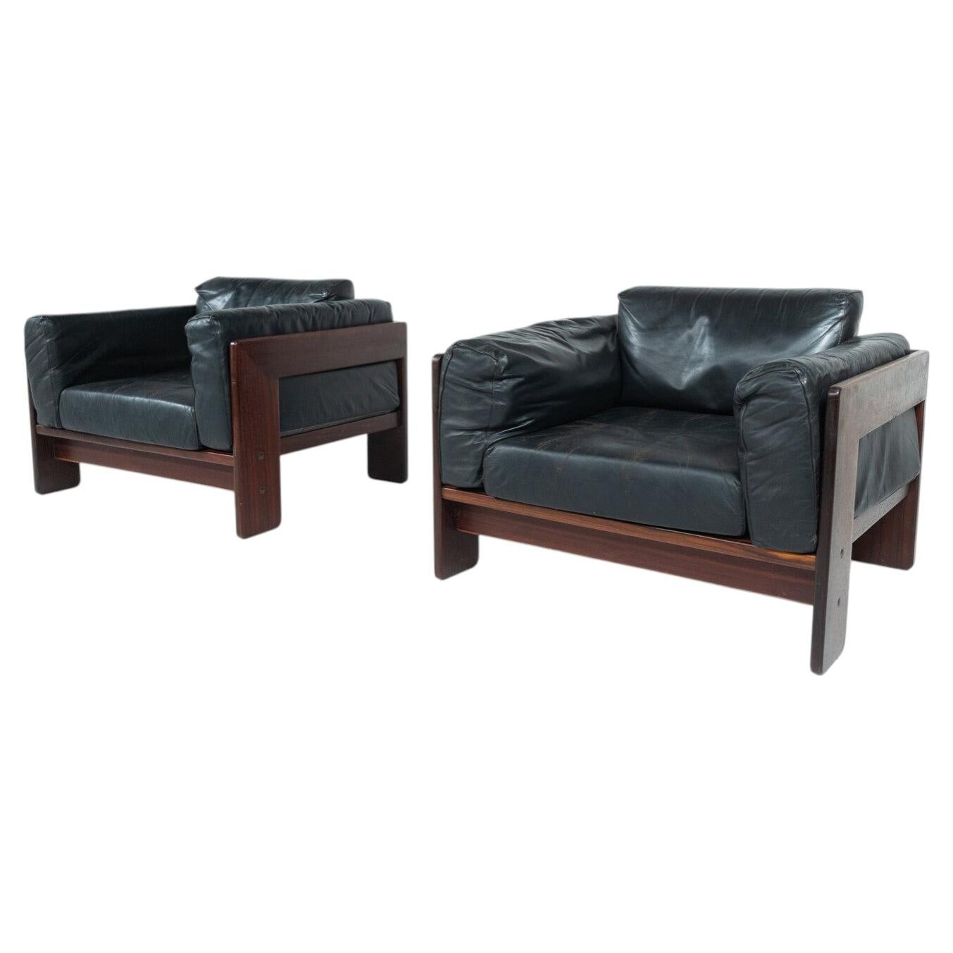 Pair of Bastiano Armchairs by Tobia Scarpa for Knoll, Italy, 1962
