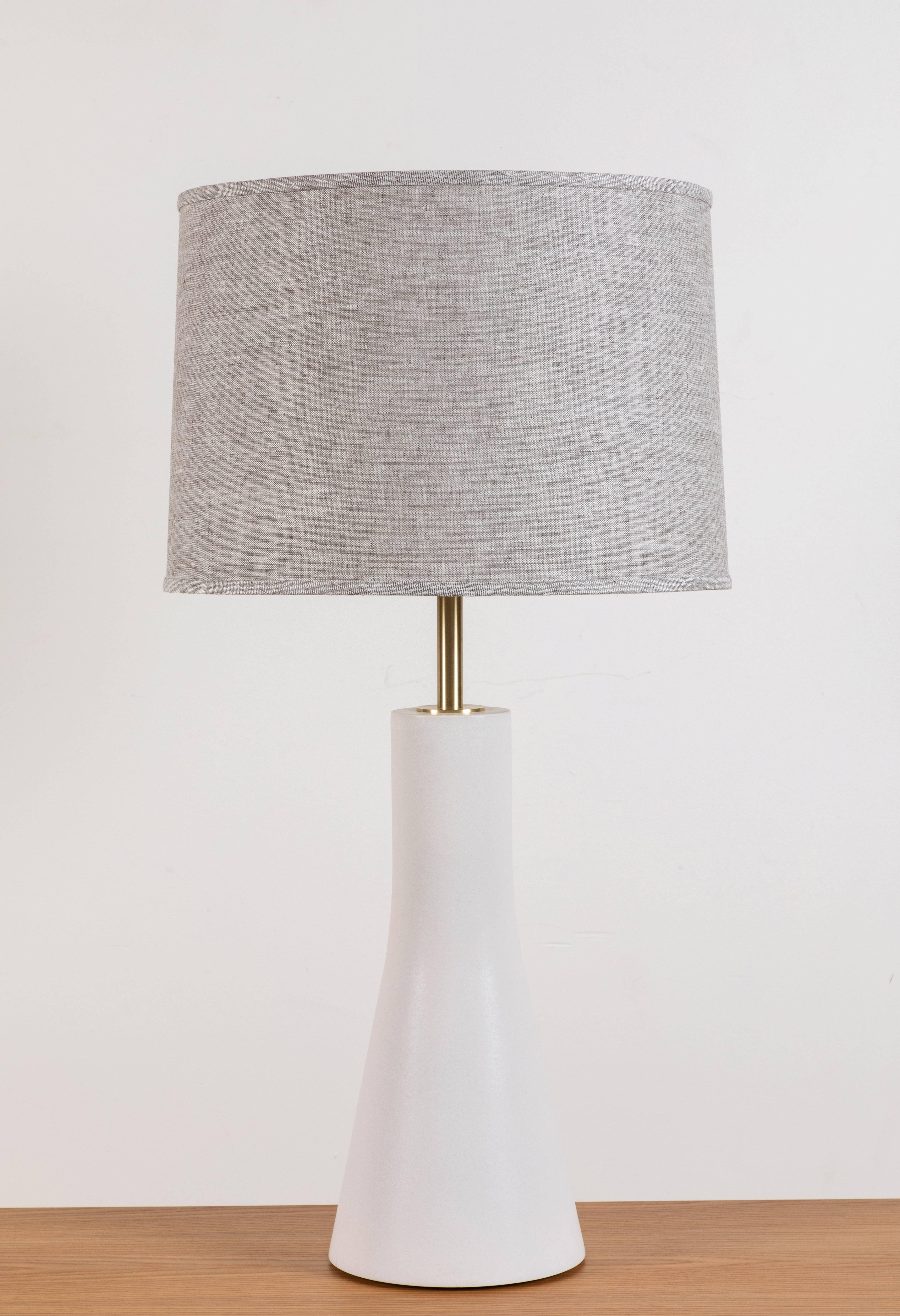 Pair of Bauer lamps by Stone and Sawyer for Lawson-Fenning.