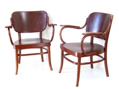 Pair of Bauhaus Armchairs Thonet A283-F by Gustav Adolf Schneck in 1930