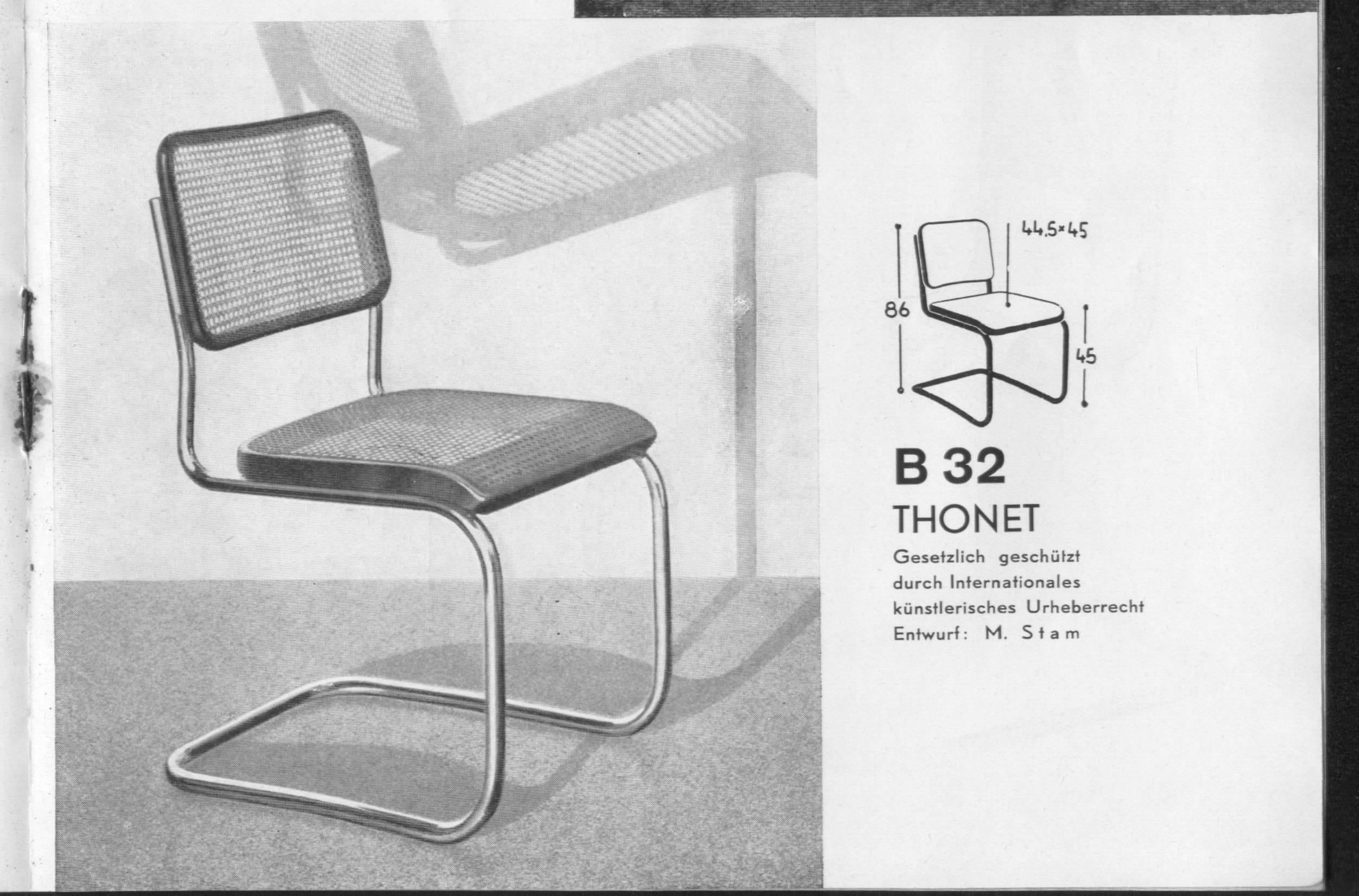 Pair of Bauhaus Chrome Chairs by Mart Stam, circa 1930 5