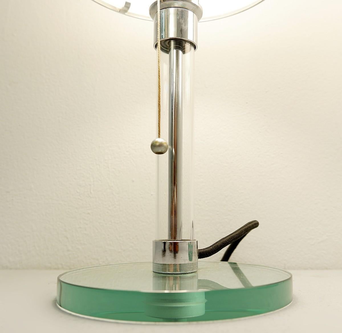 Pair of Bauhaus Lamps by William Wagenfeld and Carl Jakob Jucker