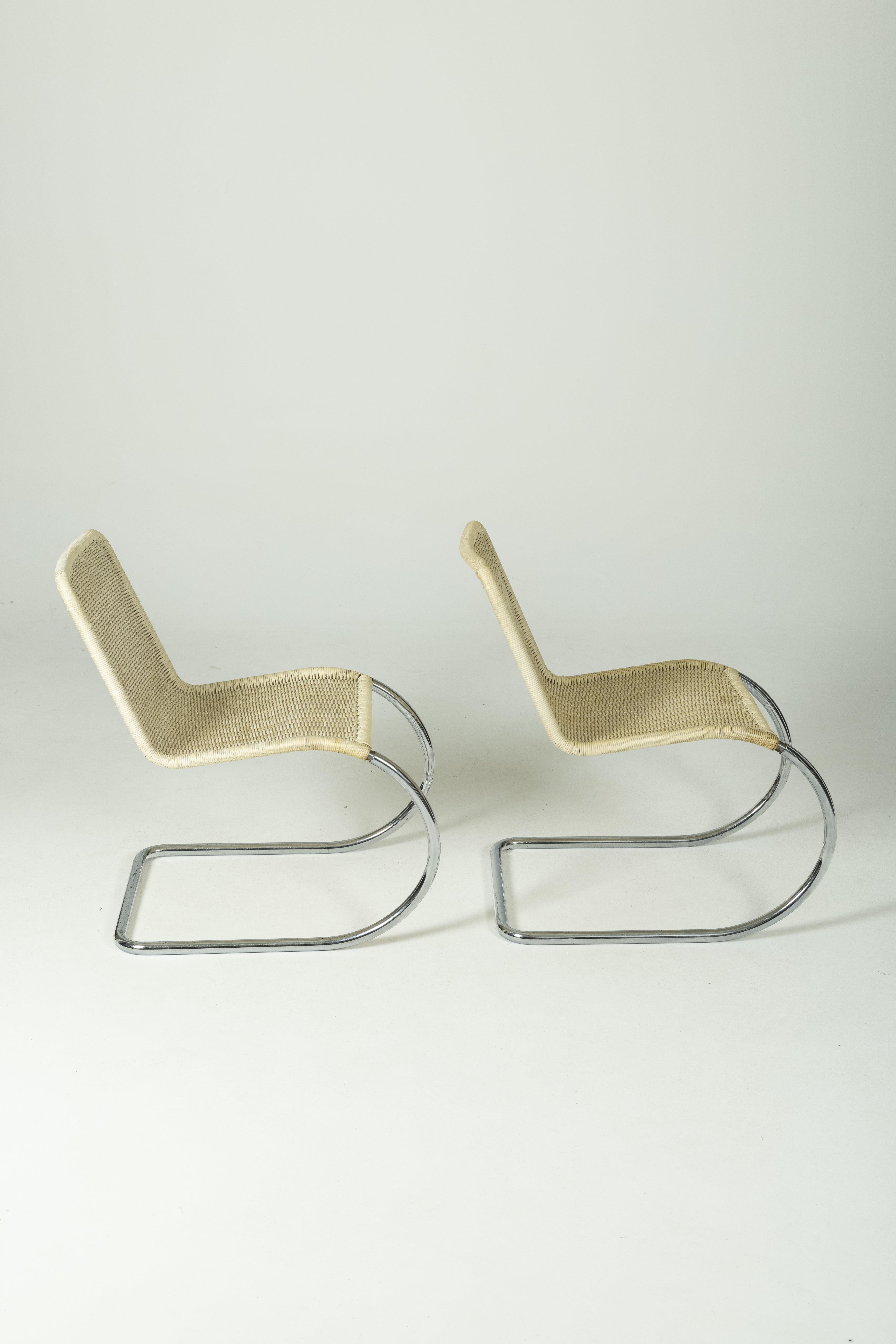 Pair of Bauhaus MR10 Lounge Chairs by Ludwig Mies Van Der Rohe, 1920s 3