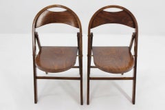 Pair of Bauhaus Thonet Folding Chairs, B 751