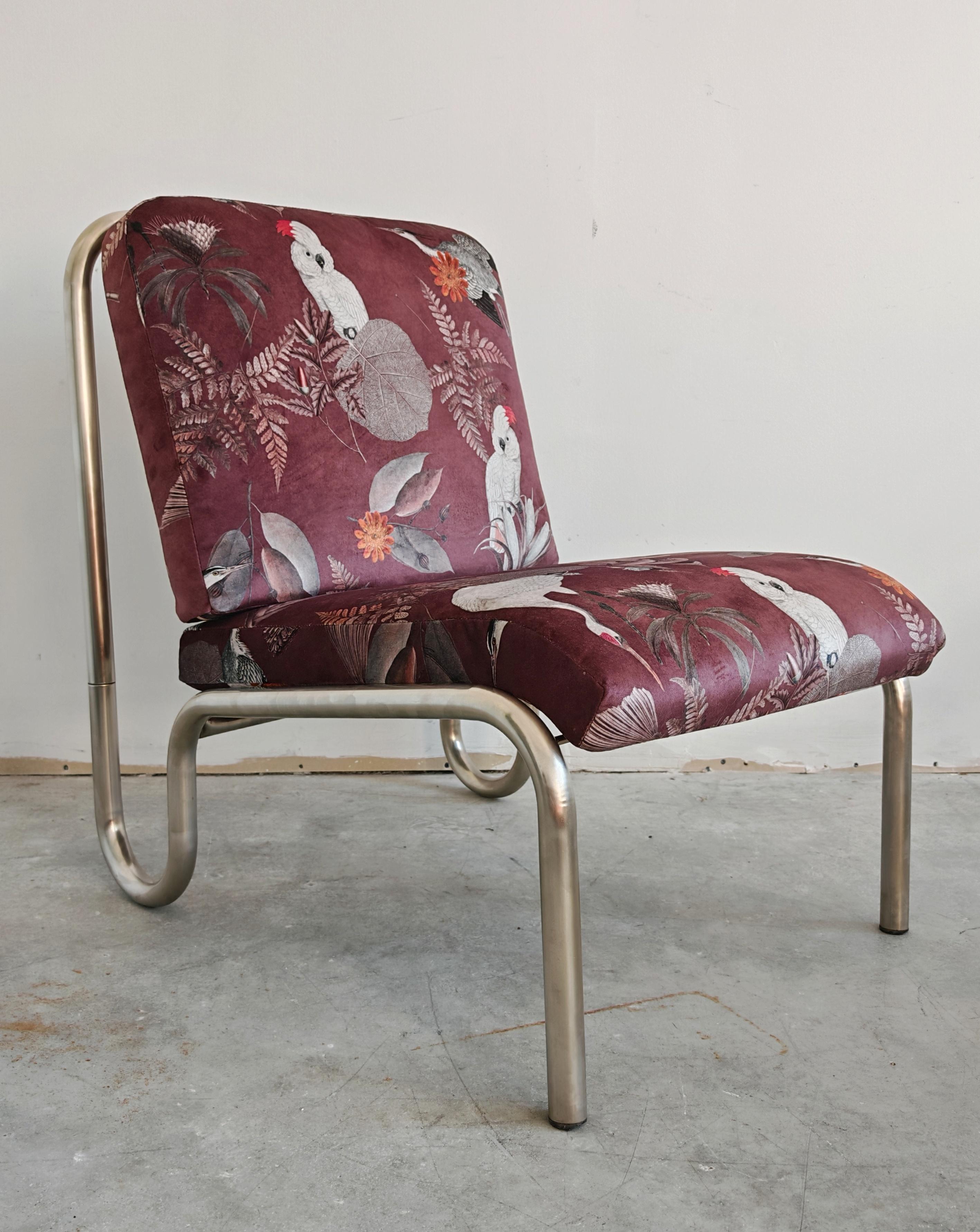 Paire de chaises longues tubulaires Bauhaus en acier, Allemagne de l'Ouest, années 1950 en vente 1
