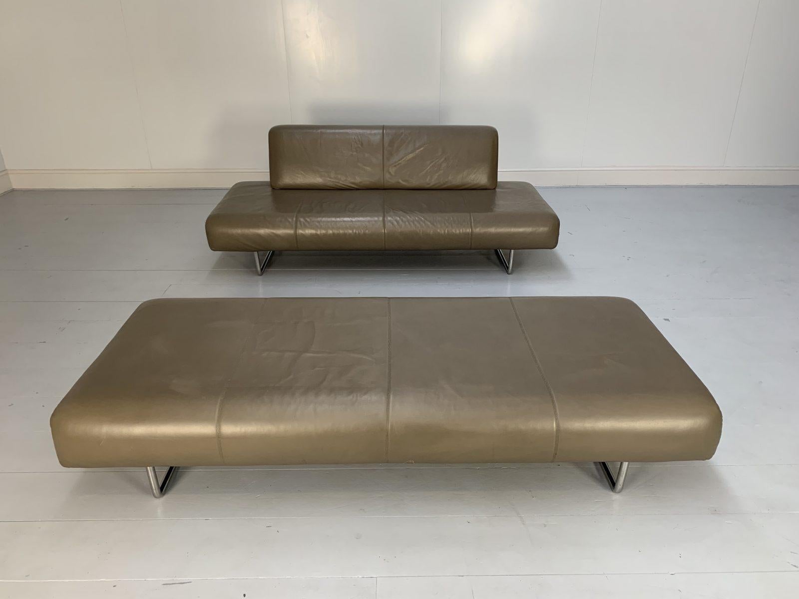 Ein Paar B&B Italia-Sofas „Cloud“ „Sofas „Cloud“  - In Grau 