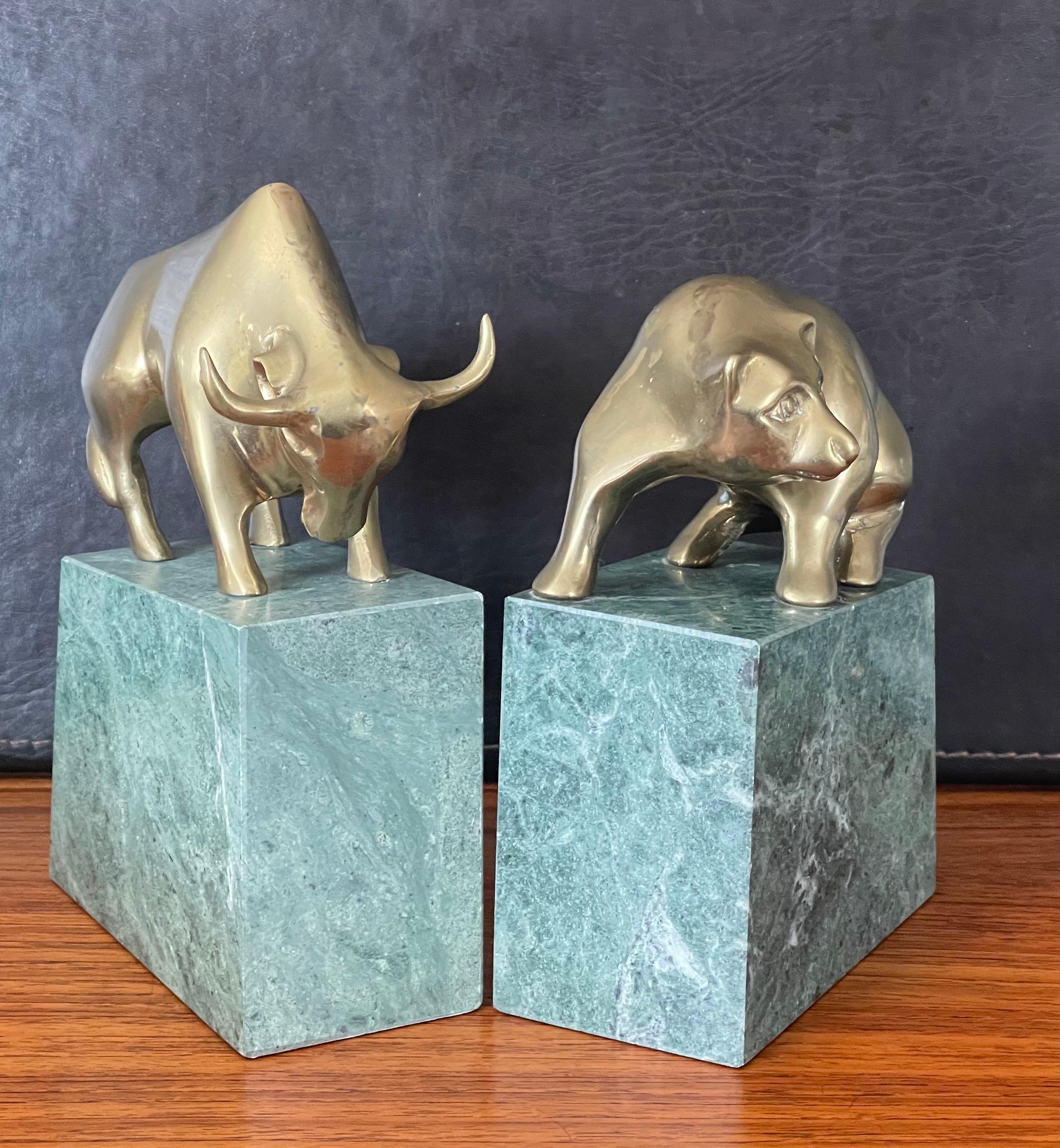 bear and bull bookends