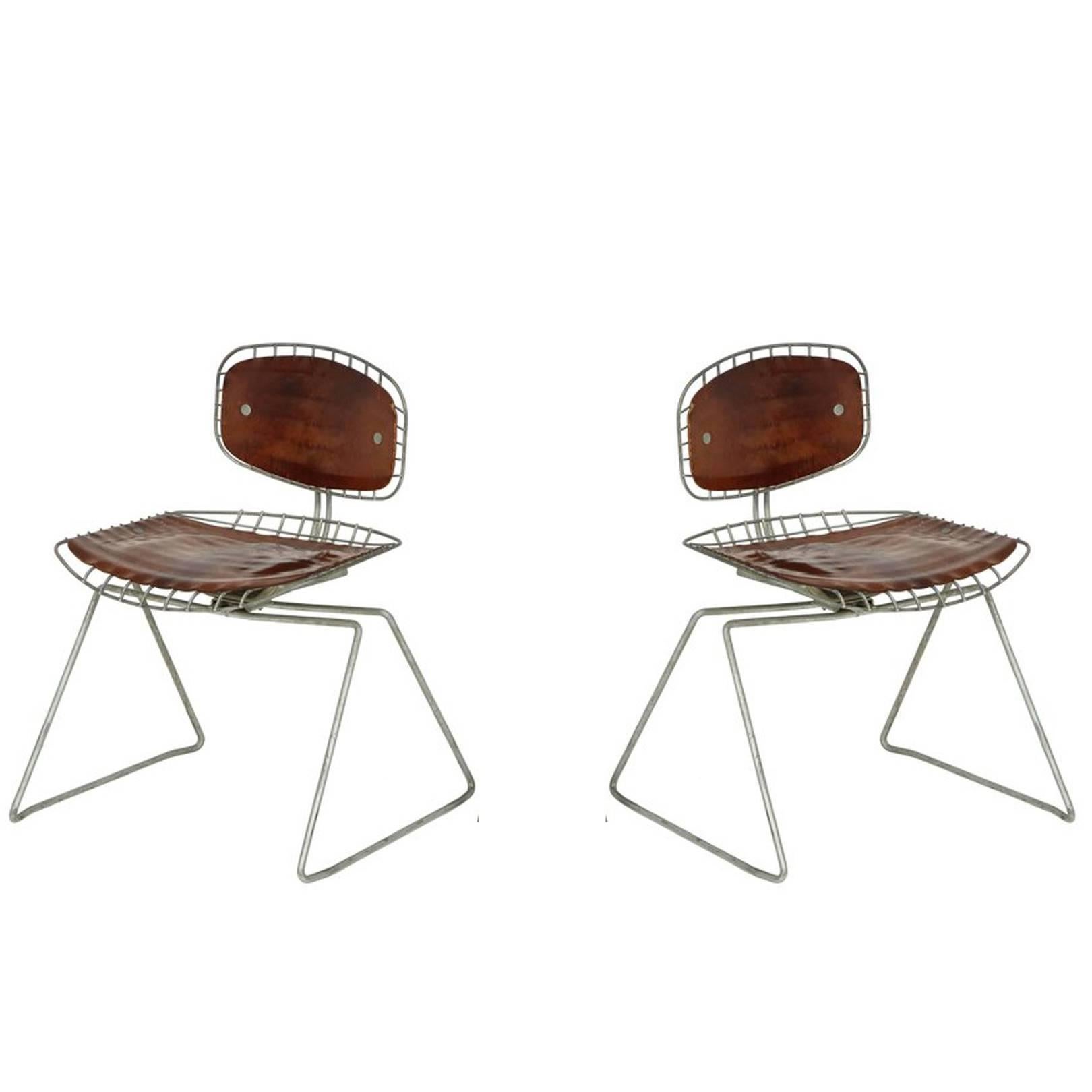 Pair of Beaubourg Chairs For Sale