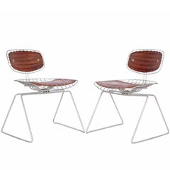 Pair of Beaubourg Chairs from Pompidou Centre Designed by Cadestin and Laurent