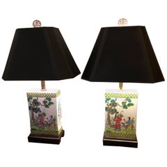 Pair of Beautiful Chinese Table Lamps