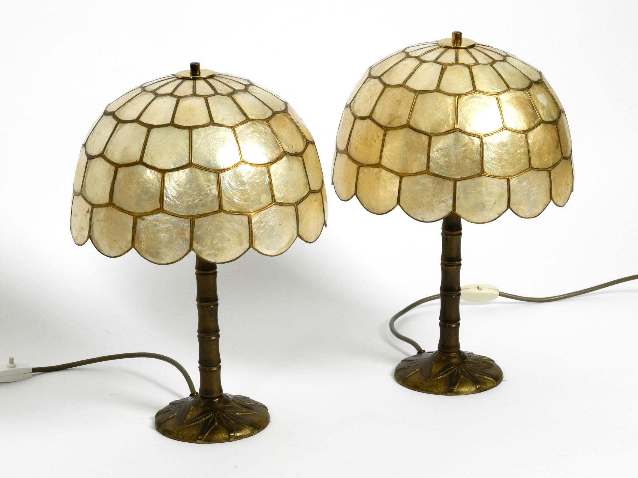 mother of pearl lampshade