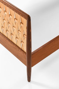 Zwei Bettrahmen aus Ulme und Teakholz, 1965