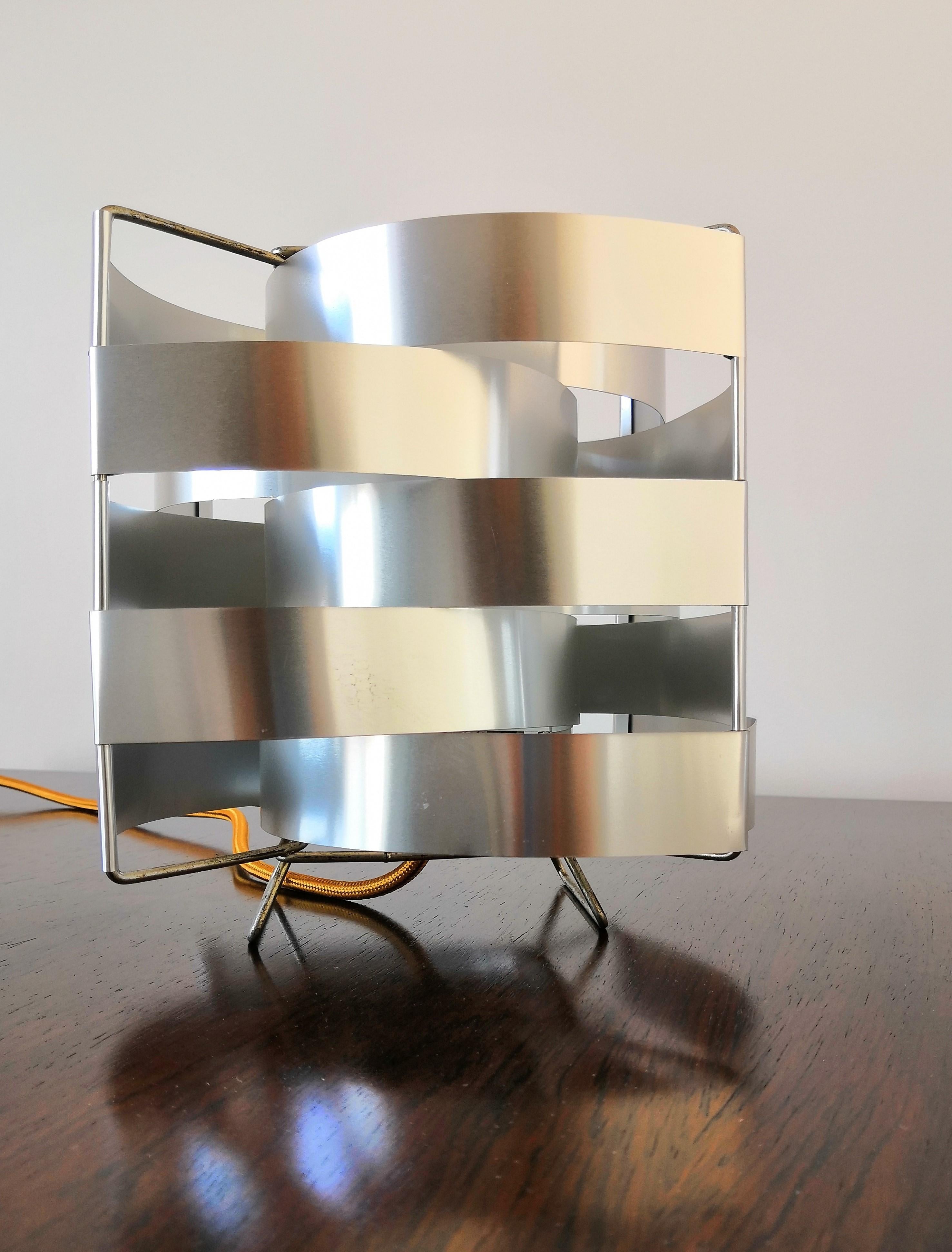 Pair of Bed Side Table Lamps by Max Sauze, France, 1970s For Sale 1