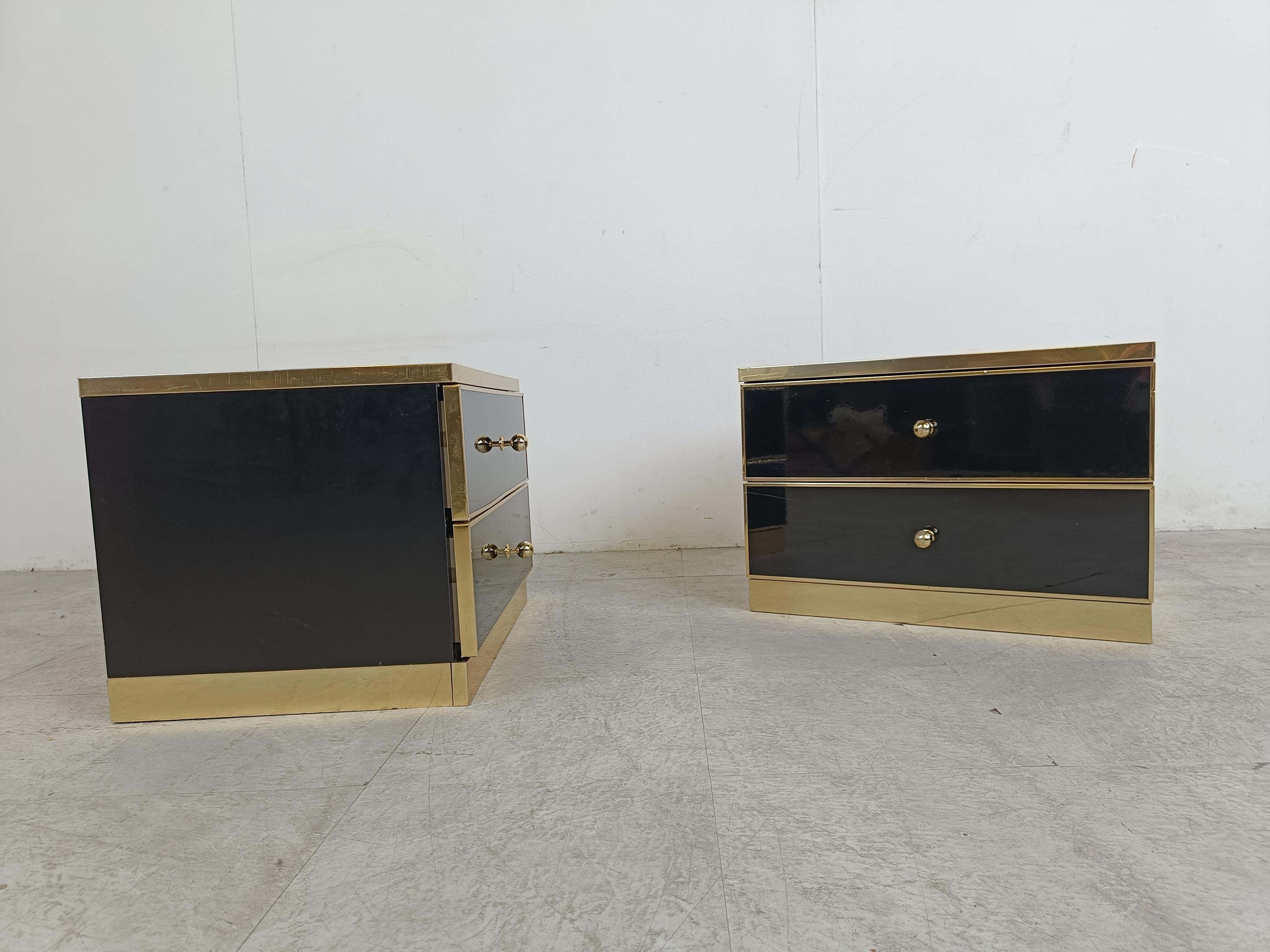 Pair of bedside cabinets, 1970s 3