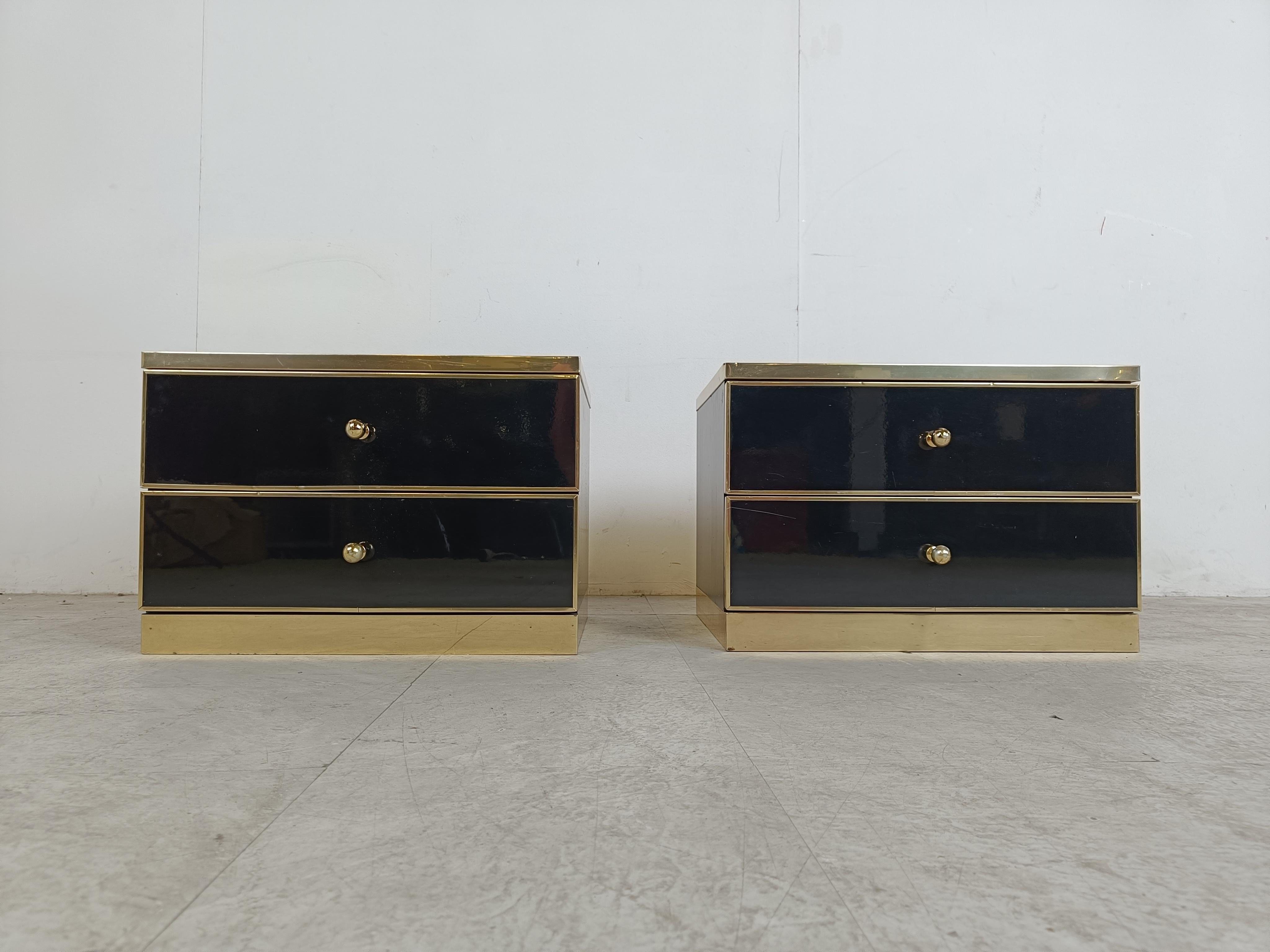 Pair of bedside cabinets, 1970s In Good Condition In HEVERLEE, BE