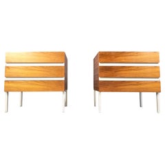 Pair of bedside cabinets by Interluke, 1970s