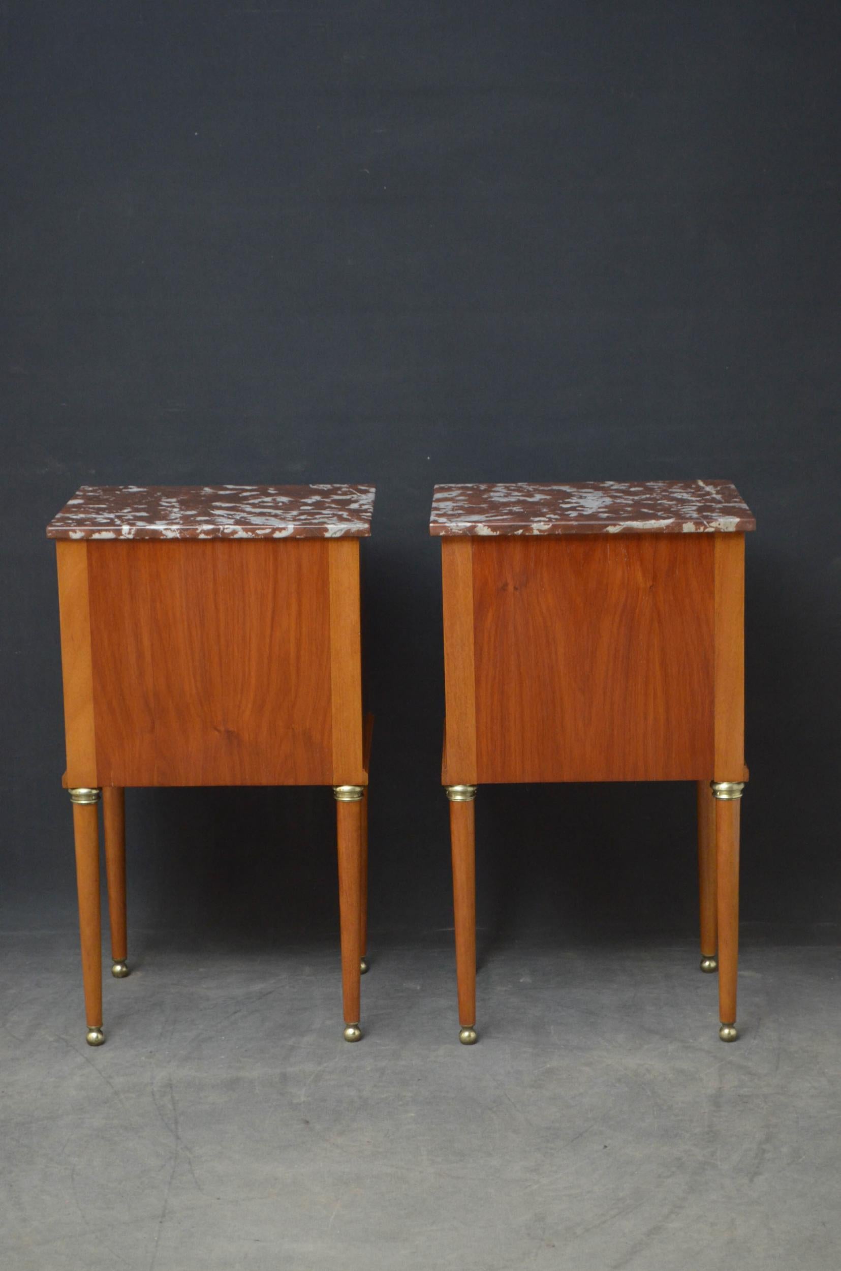 Pair of Bedside Cabinets 8