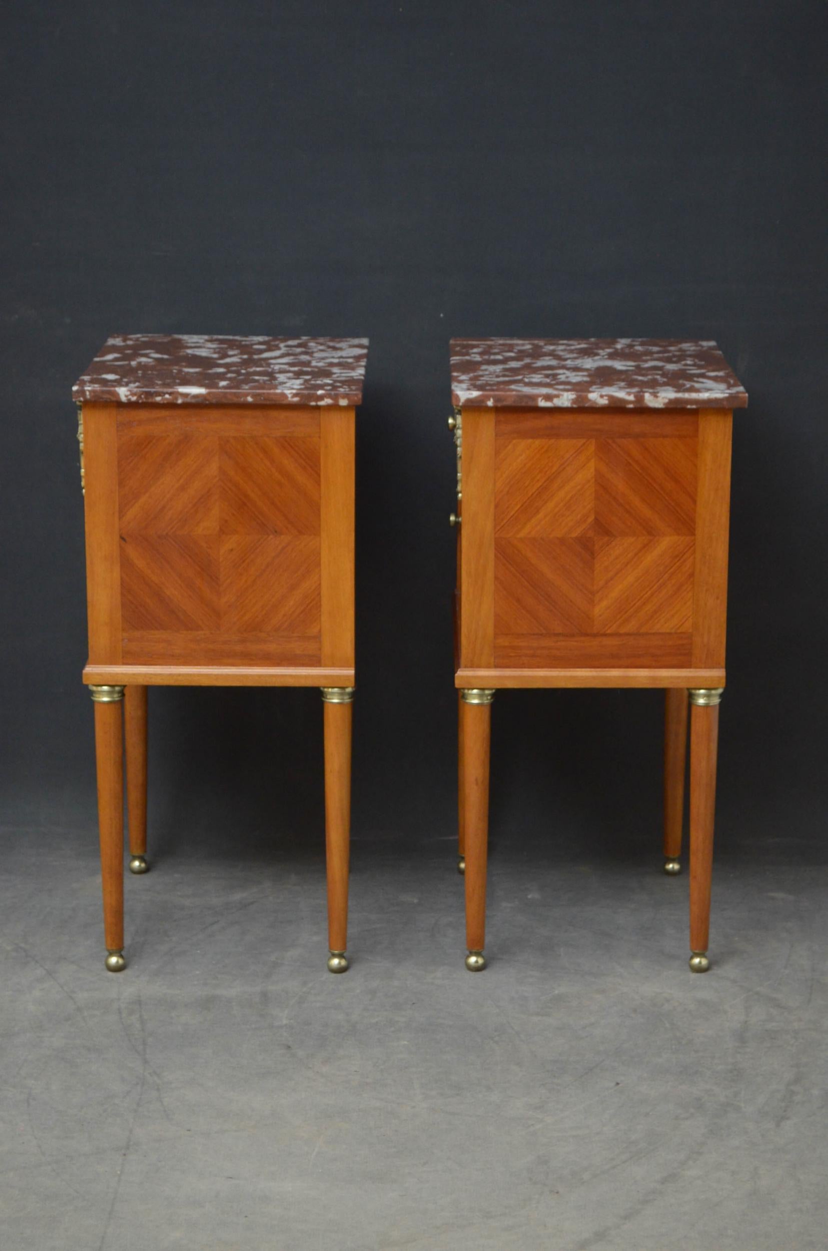 Pair of Bedside Cabinets 9