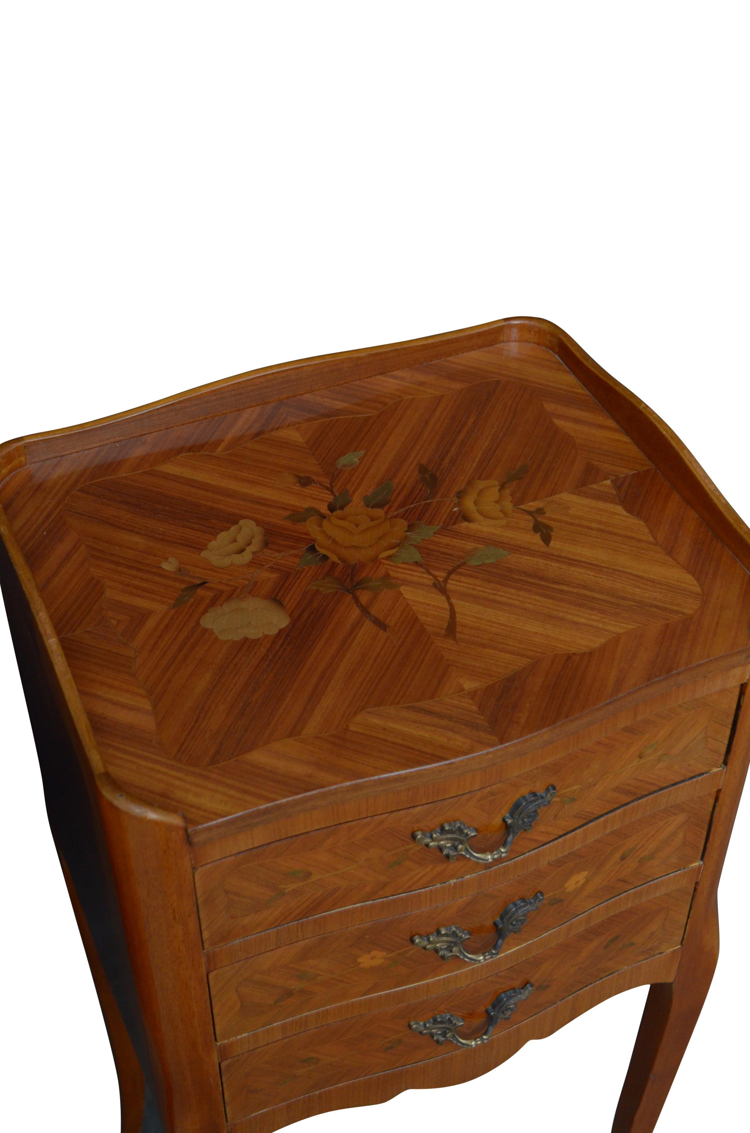 Louis Philippe Pair of Bedside Cabinets For Sale