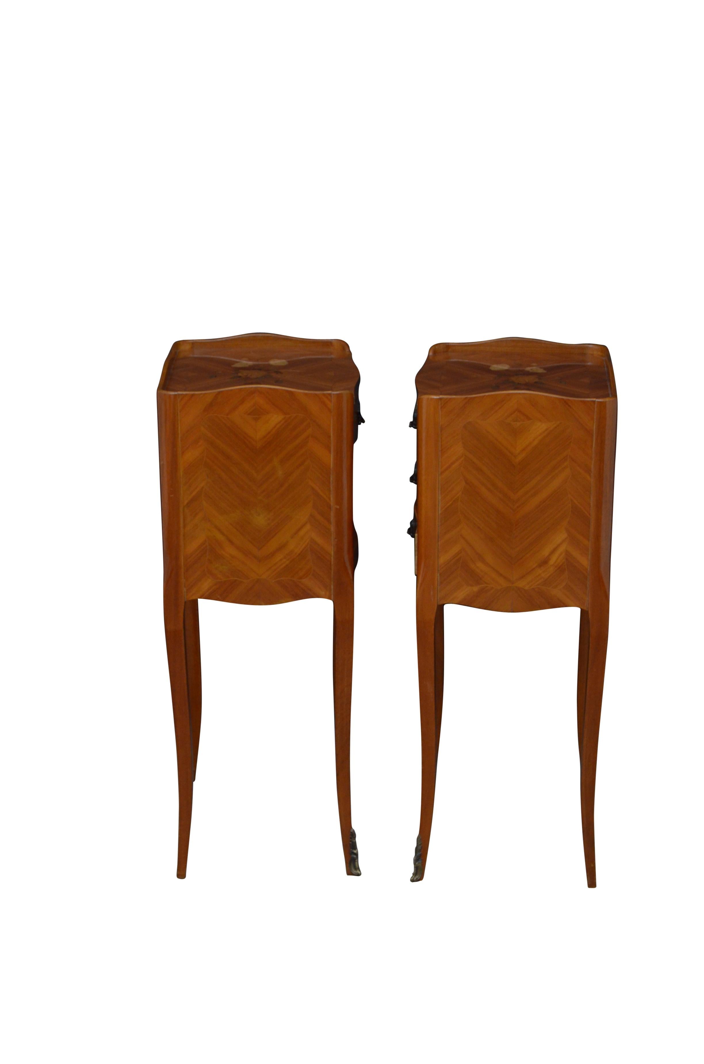 Pair of Bedside Cabinets For Sale 1