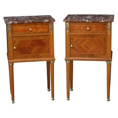Antique Pair of Bedside Cabinets