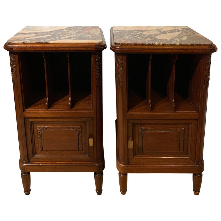 Pair of Bedside / Nightstands at 1stDibs