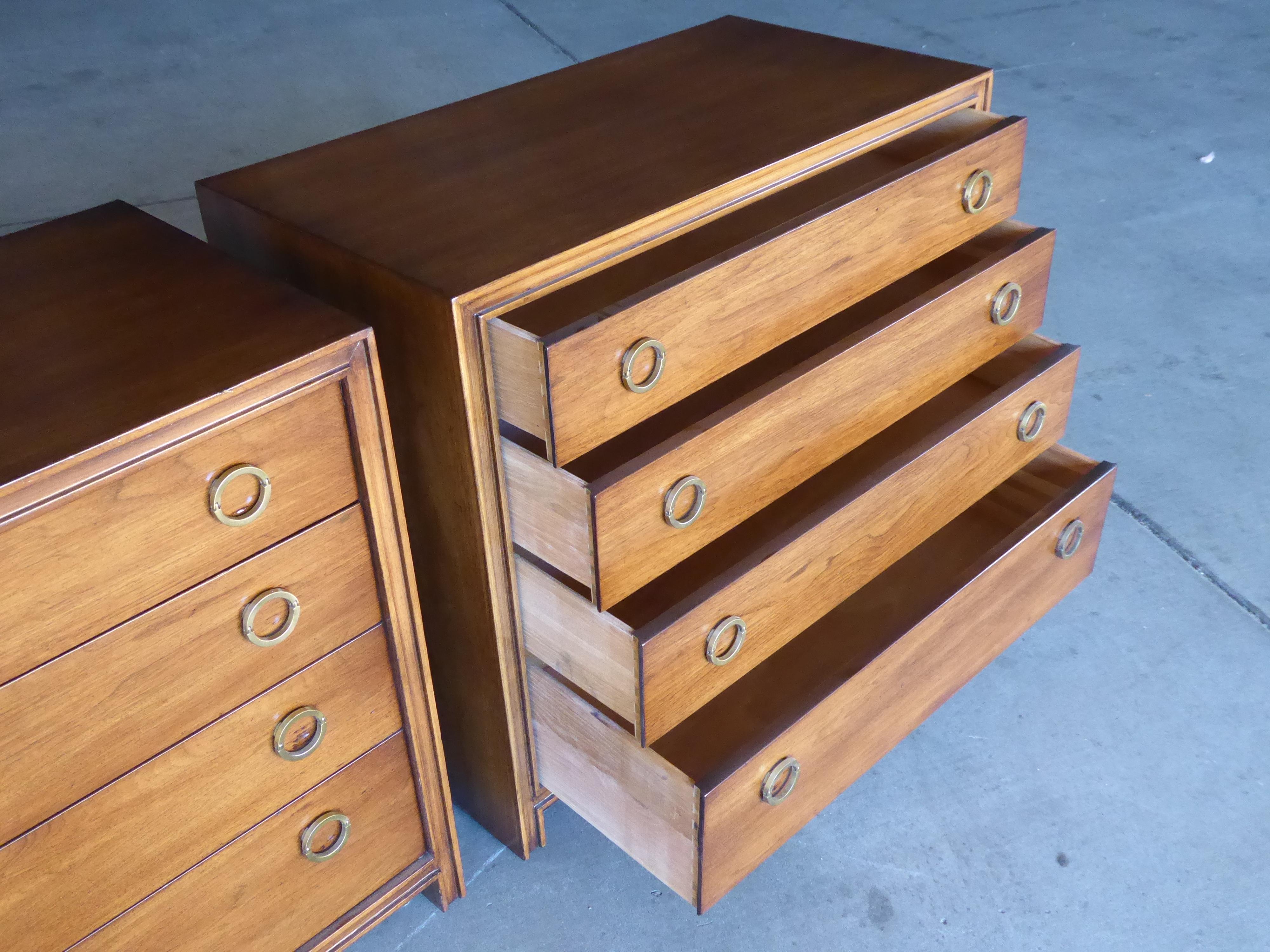 Pair of Bedside Chests by Hickory Furniture 2