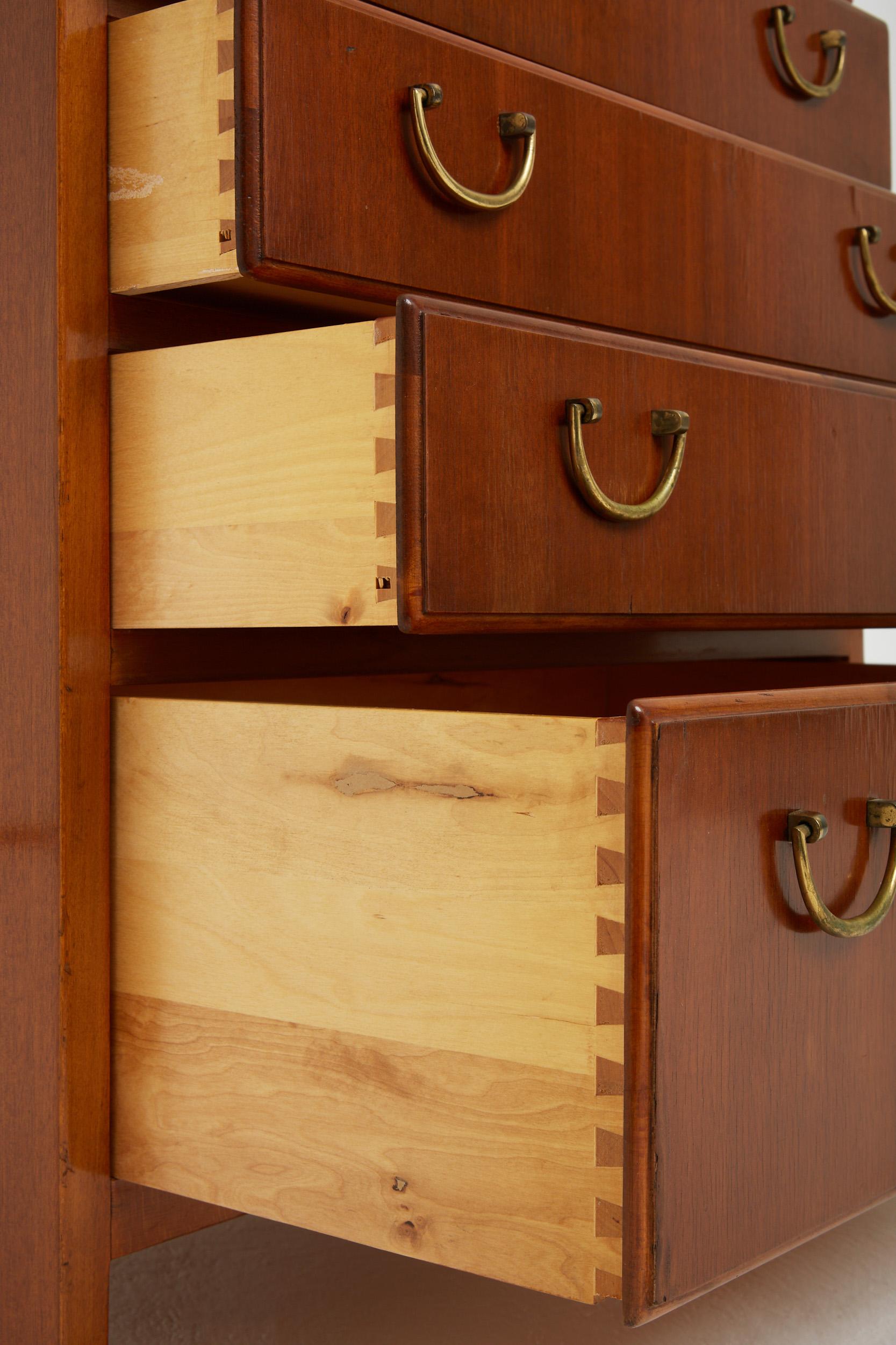 Pair of Bedside Chests of Drawers by David Rosen for Nordiska Kompaniet 4