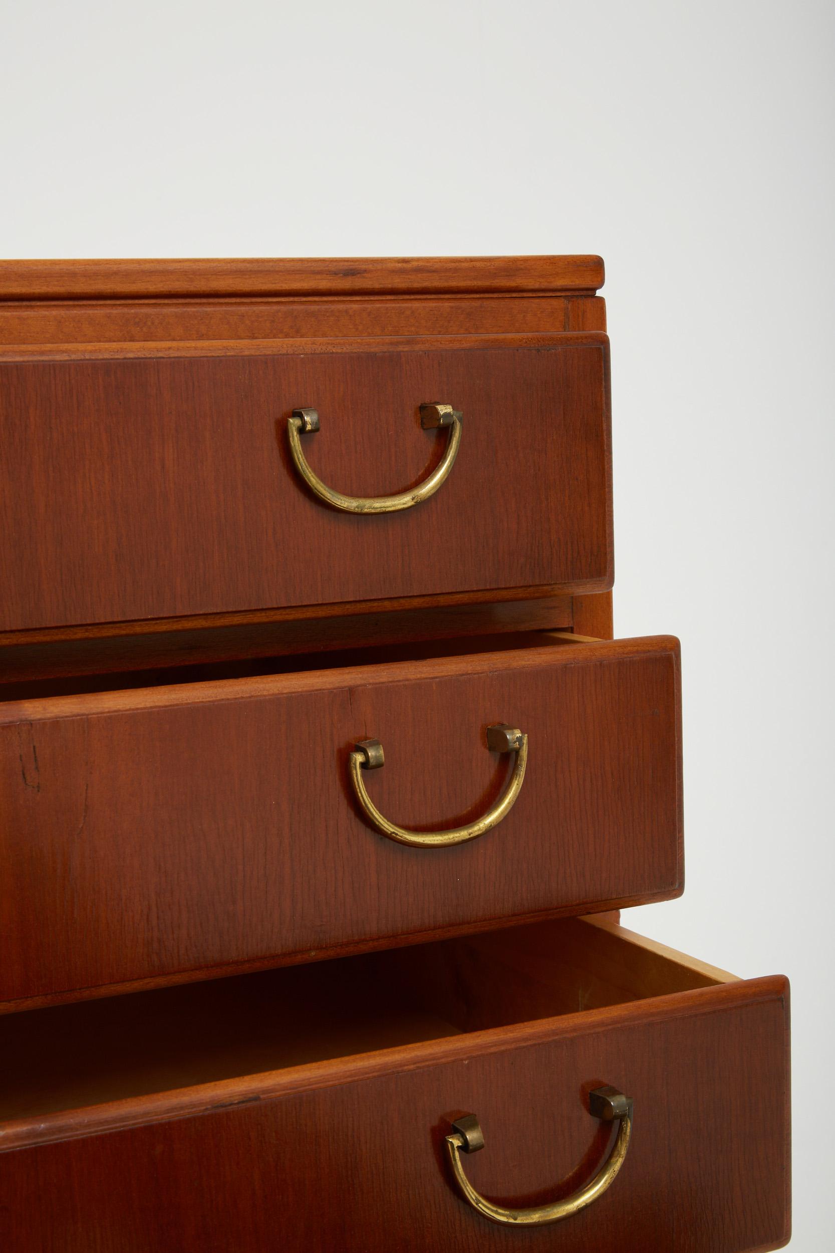 Pair of Bedside Chests of Drawers by David Rosen for Nordiska Kompaniet 5