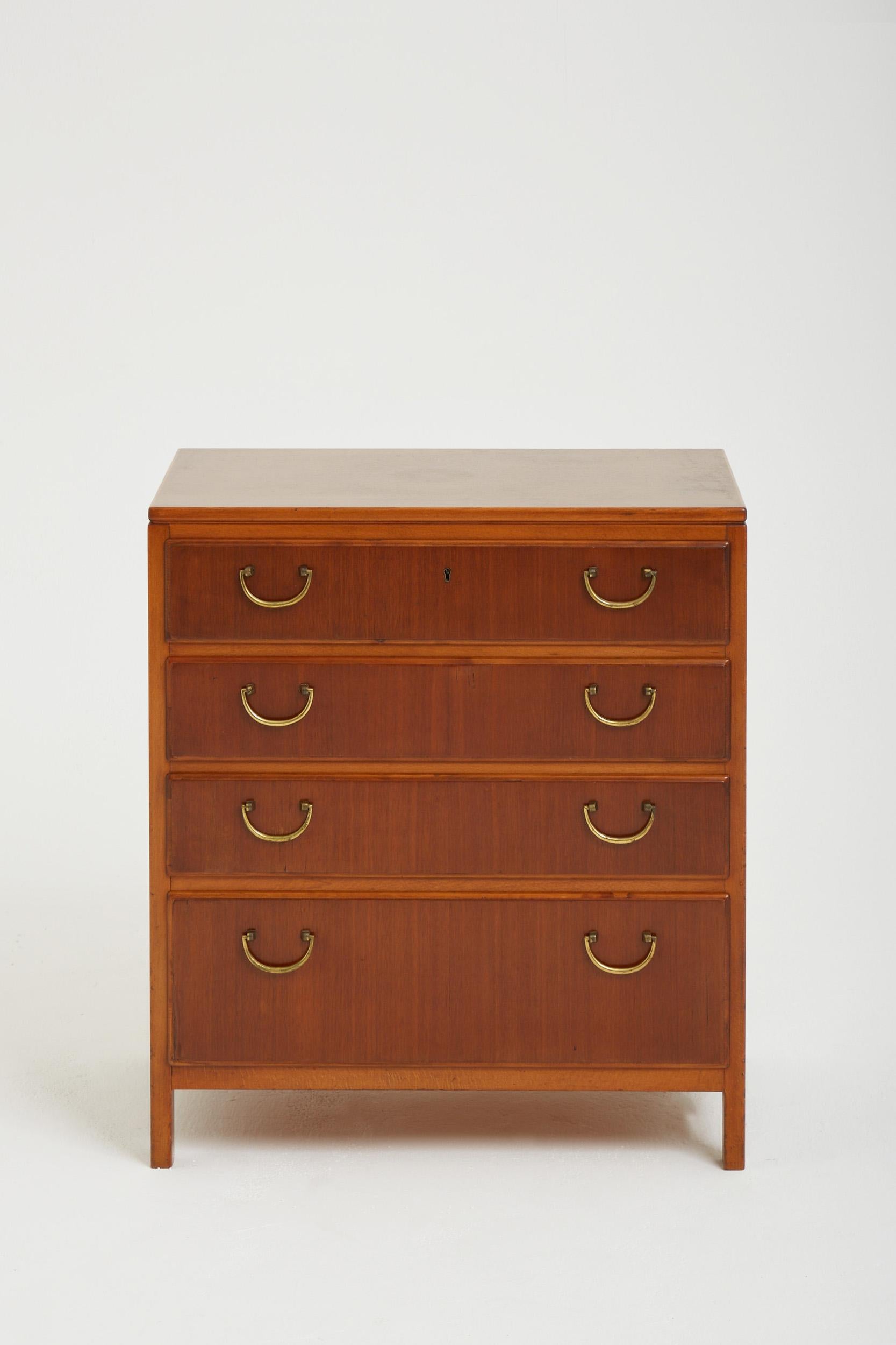 Pair of Bedside Chests of Drawers by David Rosen for Nordiska Kompaniet 1