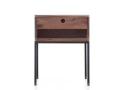Pair of bedside table model Cosmopol. 1 drawer