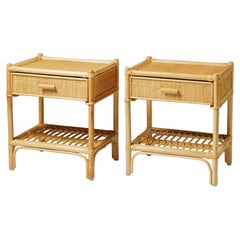 Pair of Bedside Tables, Anonymous, for DUX, Sweden, 1960's
