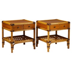 Pair of Bedside Tables, Anonymous for DUX, Sweden, 1960s