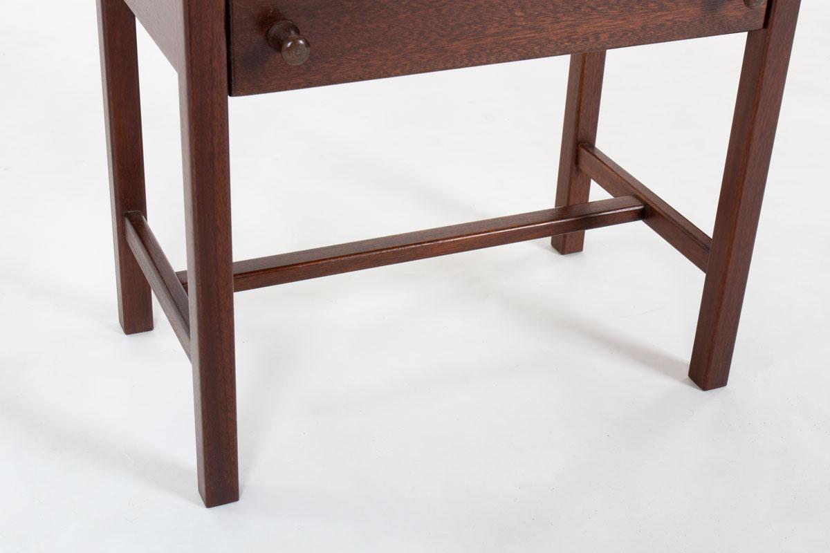 Paire de tables de chevet par Jacques Hauville pour Roche Bobois, France, années 1950 en vente 2