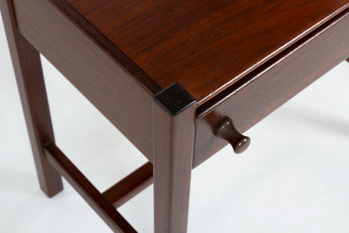 Paire de tables de chevet par Jacques Hauville pour Roche Bobois, France, années 1950 en vente 3